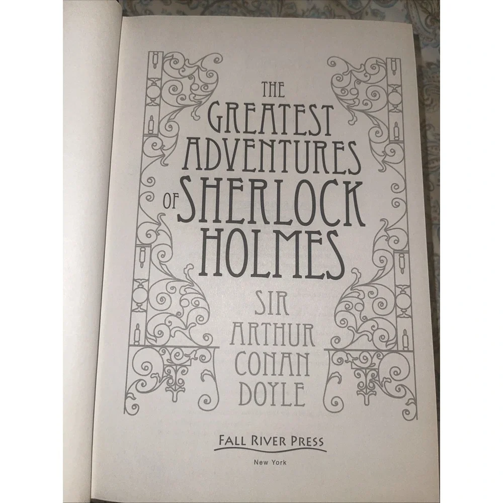 THE GREATEST ADVENTURES SHERLOCK HOLMES Arthur Conan Doyle,‎ Fall River 2009 HC